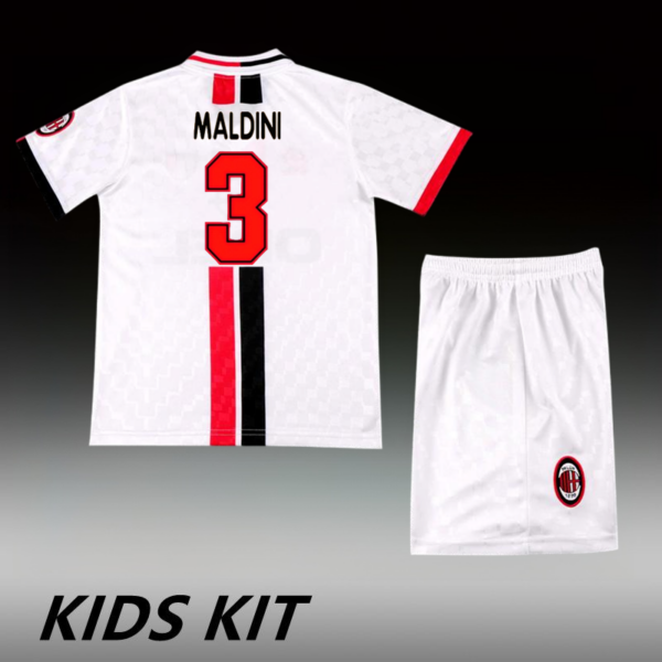1996-97 AC MILAN AWAY KIDS KIT