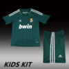 2012-13 REAL MADRID THIRD AWAY KIDS KIT