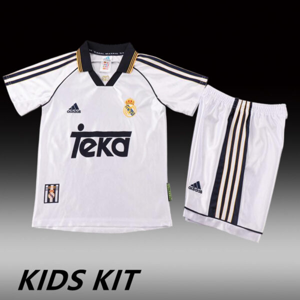 1998-00 REAL MADRID HOME KDIS KIT