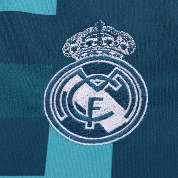 2017-18 REAL MADRID THIRD AWAY LONG SLEEVE KIDS KIT