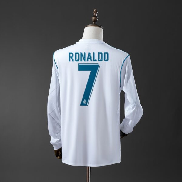 2017-18 REAL MADRID HOME LONG SLEEVE