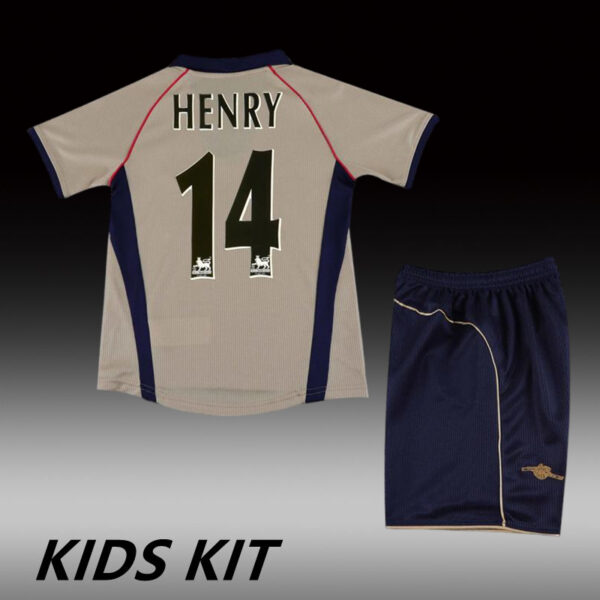 2001-02 ARSENAL AWAY KIDS KIT