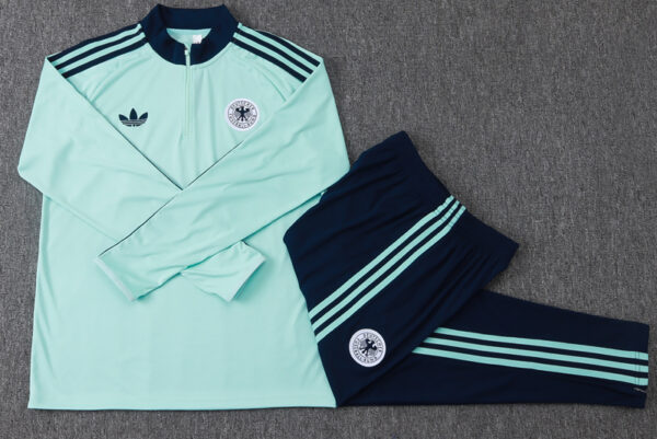 2026-27 GERMANY TRACKSUITS TRAINING SUIT-LIGHT GREEN