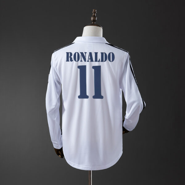 2002-03 REAL MADRID CHAMPIONS LONG SLEEVE HOME