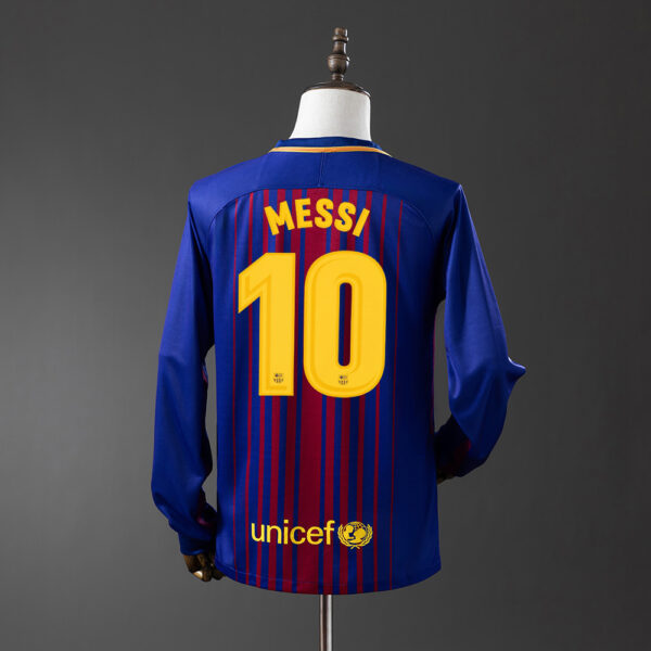 2017-18 BARCELONA HOME LONG SLEEVE