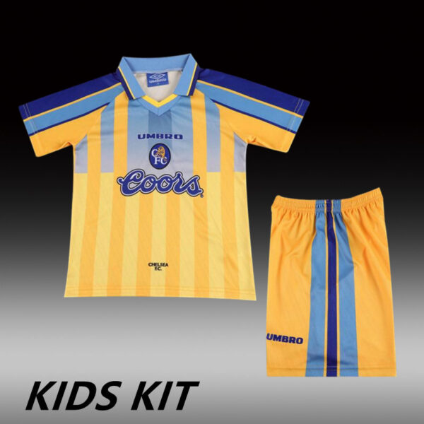 1995-97 CHELSEA AWAY KIDS KIT