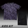 1990 ENGLAND BLACK AWAY KIDS KIT