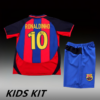 2003-04 BARCELONA HOME KIDS KIT