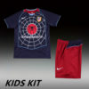 2004-05 ATLETICO MADRID AWAY KIDS KIT