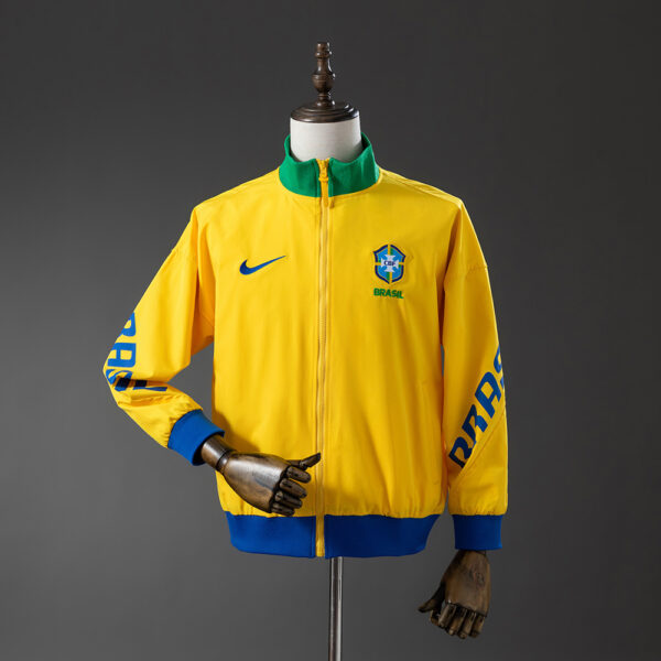 BRAZIL CENTAURO SPORTSWEAR JACKET COAT-YELLOW