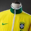 2010-11 BRAZIL WINDBREAKER JACKET - YELLOW