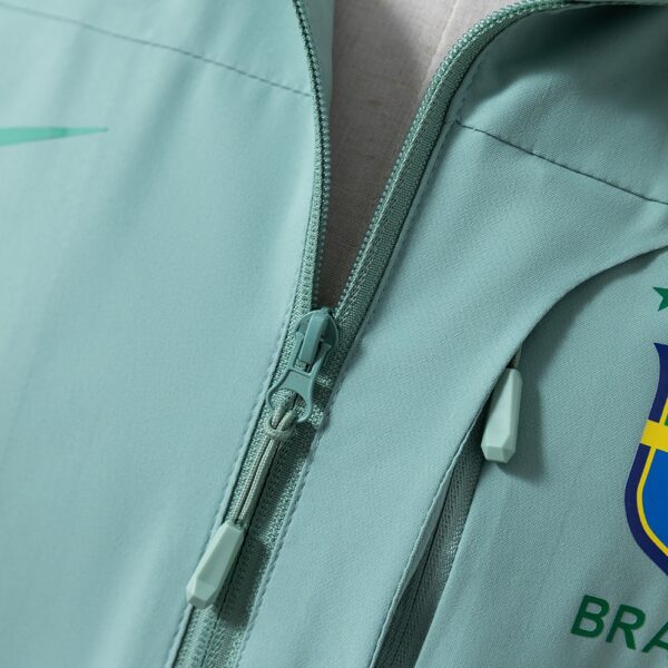 BRAZIL WINDPROOF JACKET - LIGHT MINT GREEN