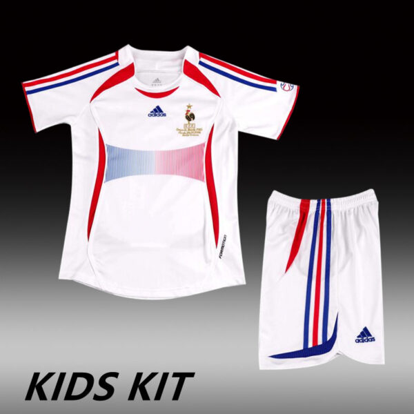 2006 FRANCE AWAY KIDS KIT