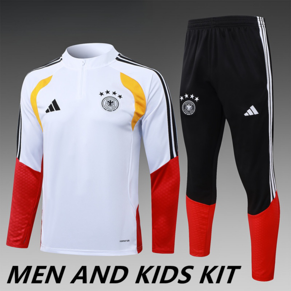 2026-27 GERMANY TRACKSUITS TRAINING SUIT-WHITE