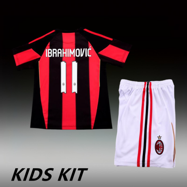 2010-11 AC MILAN HOME KIDS KIT