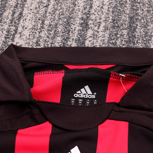 2006-07 AC MILAN HOME LONG SLEEVE KIDS KIT
