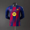 2025-26 BARCELONA HOME LONG SLEEVE (PLAYER VERSION)