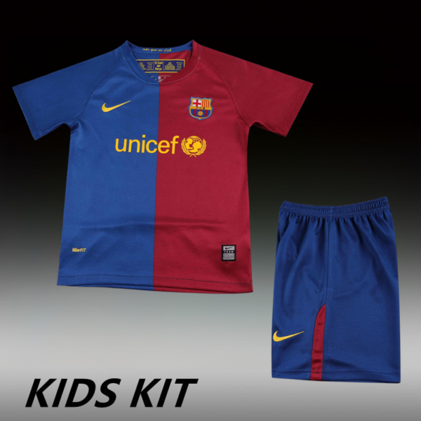 2008-09 BARCELONA HOME KIDS KIT