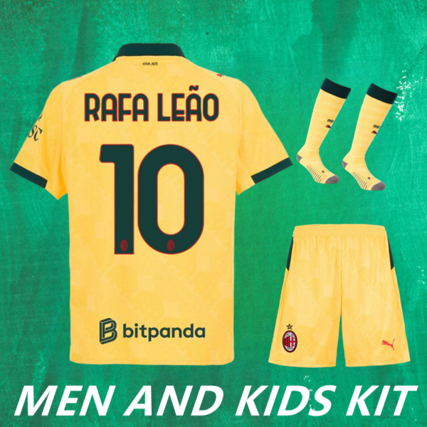 2025-26 AC MILAN THIRD AWAY MEN AND KIDS KIT
