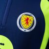 2026 SCOTLAND TRAINING TOP NAVY BLUE & FLUORESCENT GREEN