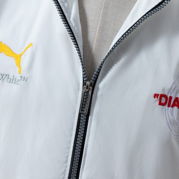 2025-26 AC MILAN CO-BRANDED WINDBREAKER - WHITE