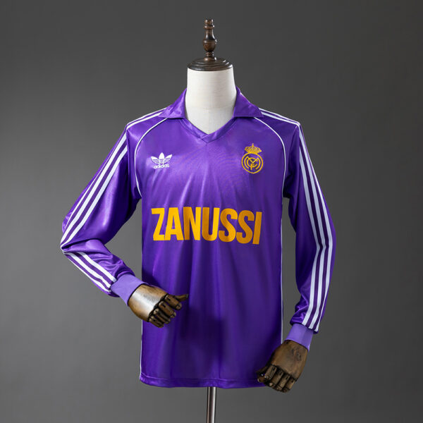 1984-85 REAL MADRID LONG SLEEVE AWAY