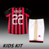 2013-14 AC MILAN HOME KIDS KIT