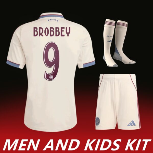 2025-26 AJAX THIRD AWAY MEN AND KIDS KIT