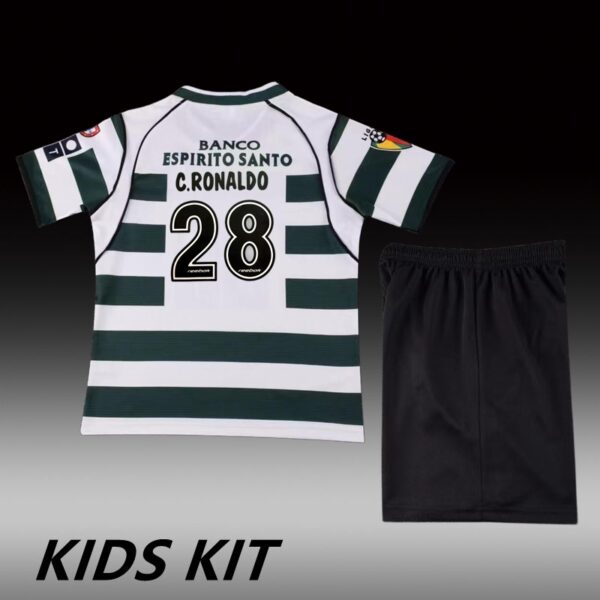 2001-03 SPORTING LISBON HOME KIDS KIT