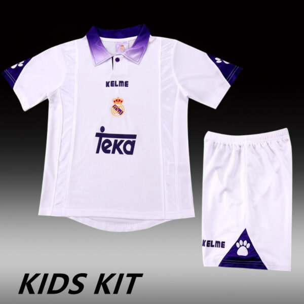 1997-98 REAL MADRID HOME KIDS KIT