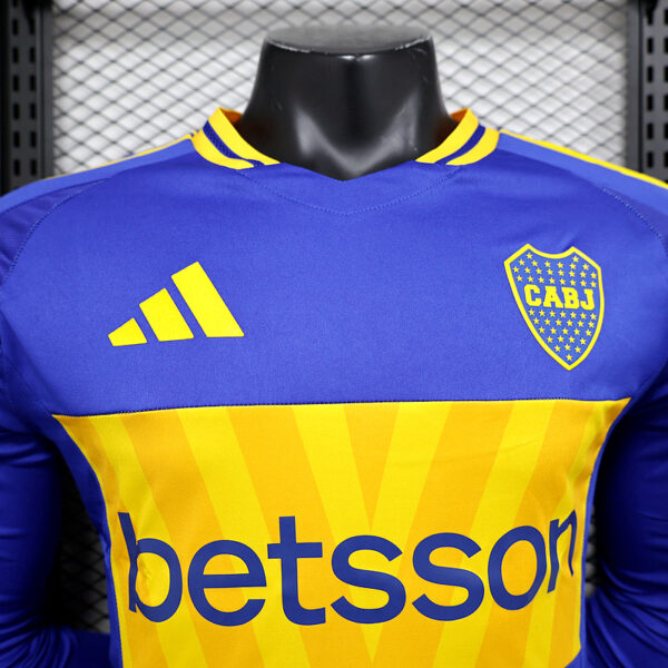 24-25 BOCA JUNIORS HOME LONG SLEEVE PLAYER VERSION