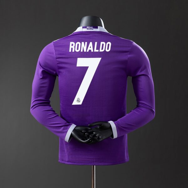 2016-17 REAL MADRID LONG SLEEVE PLAYER VERSION AWAY