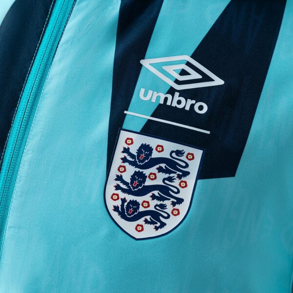ENGLAND REVERSIBLE JACKET WINDBREAKER - LIGHT BLUE