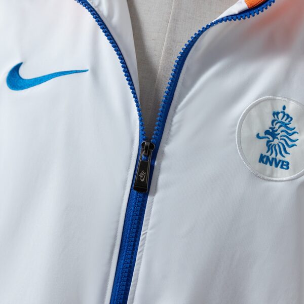 2010-11 NETHERLANDS WINDBREAKER - WHITE