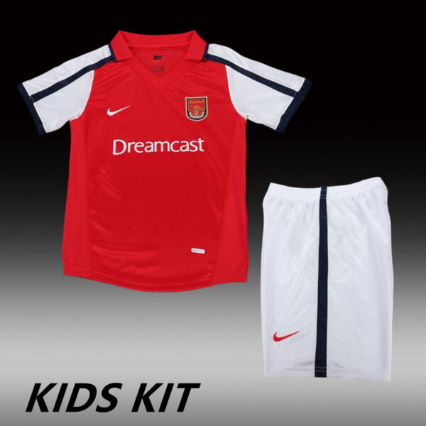 2001-02 ARSENAL HOME KIDS KIT