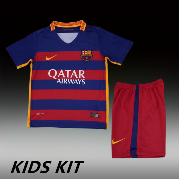 2015-16 BARCELONA HOME KIDS KIT
