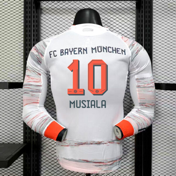 2025-26 BAYERN MUNICH AWAY LONG SLEEVE PLAYER VERSION