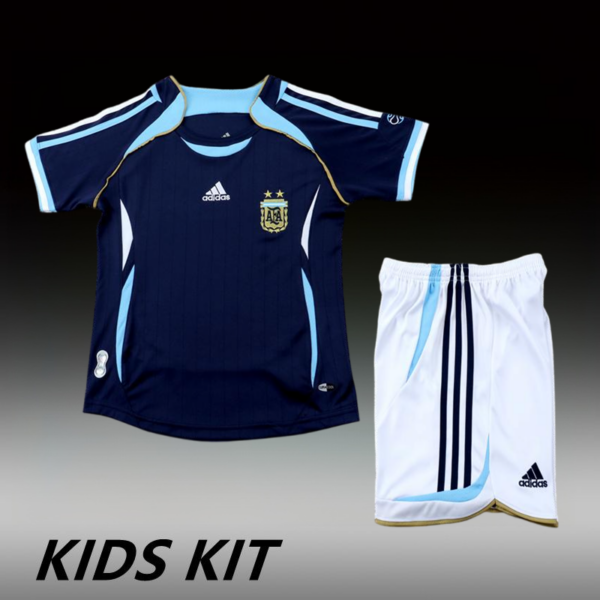 6272710041.png 2006 ARGENTINA AWAY KIDS KIT