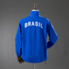 1998 BRAZIL WINDBREAKER JACKET - BLUE