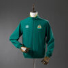 NEWCASTLE UNITED REVERSIBLE JACKET WINDBREAKER - ARMY GREEN & YELLOW