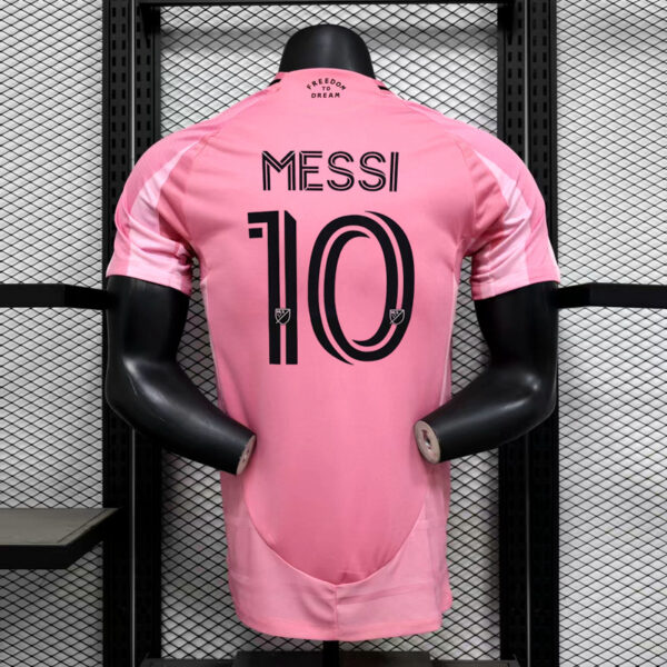2025 INTER MIAMI HOME PLAYER VERSION