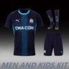 2025-26 MARSEILLE AWAY MEN AND KIDS KIT