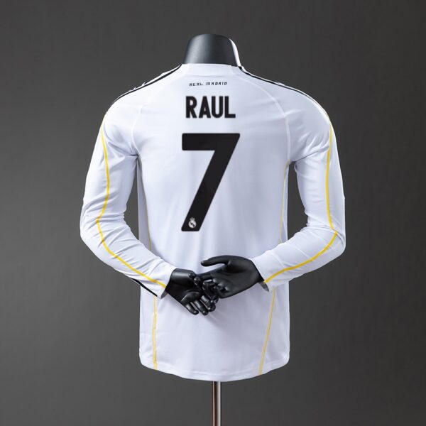 2009-10 REAL MADRID HOME LONG SLEEVE (PLAYER VERSION)