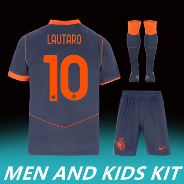 2025-26 INTER MILAN THIRD AWAY MEN AND KIDS KIT