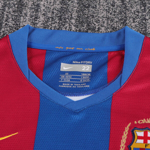 2007-08 BARCELONA HOME KIDS KIT