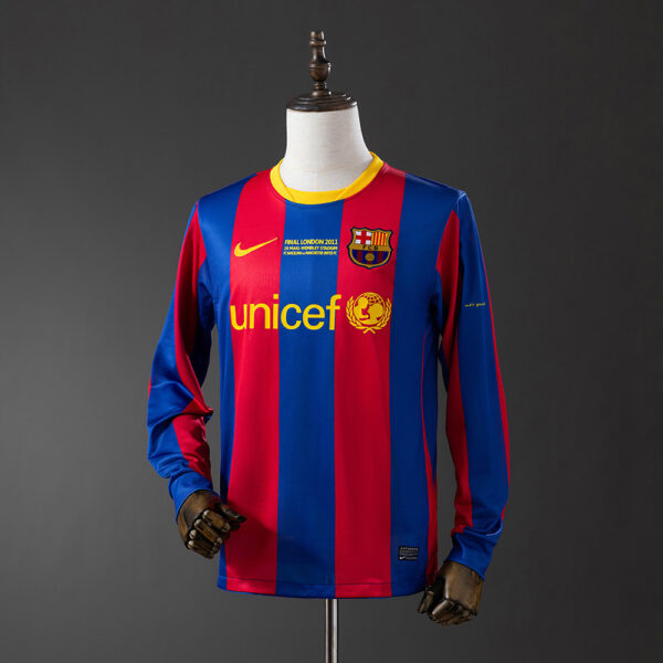 2010-11 BARCELONA HOME LONG SLEEVE（UEFA CHAMPIONS LEAGUE）