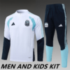 2026-27 ARGENTINA TRACKSUITS TRAINING SUIT—WHITE