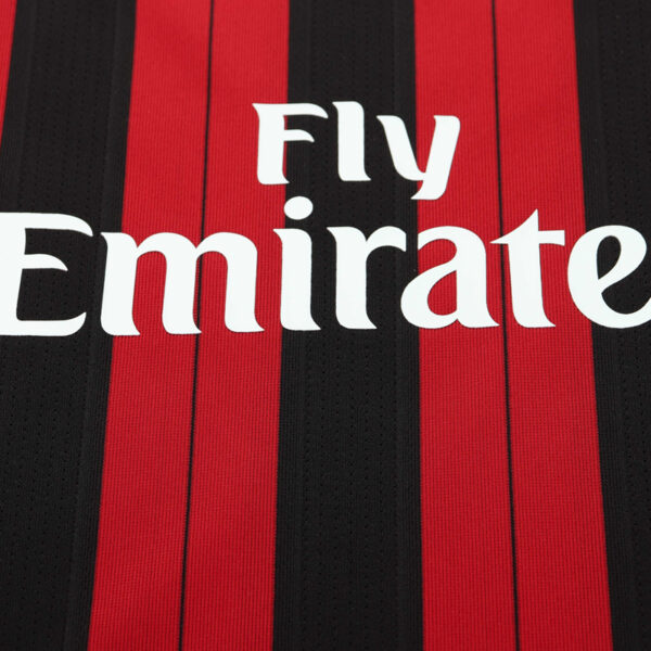 2013-14 AC MILAN HOME LONG SLEEVE KIDS KIT