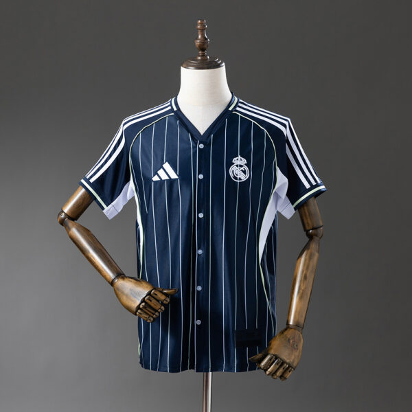 2025-26 REAL MADRID NAVY BLUE US PACK FAN VERSION