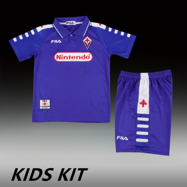 1998-99 FIORENTINA HOME KIDS KIT